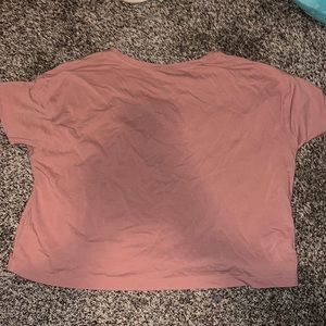 Lululemon cropped t shirt